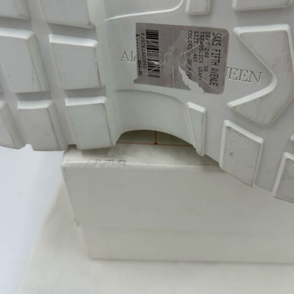 Men's Alexander, McQueen tread slick graffiti sneakers, size 46 made in Italy - Picture 6 of 13